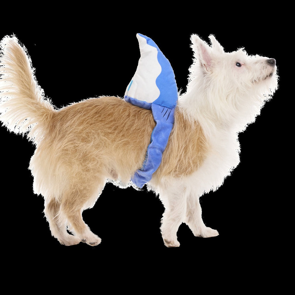 Bark Fin Plush Tug + Wearable Dog Toy