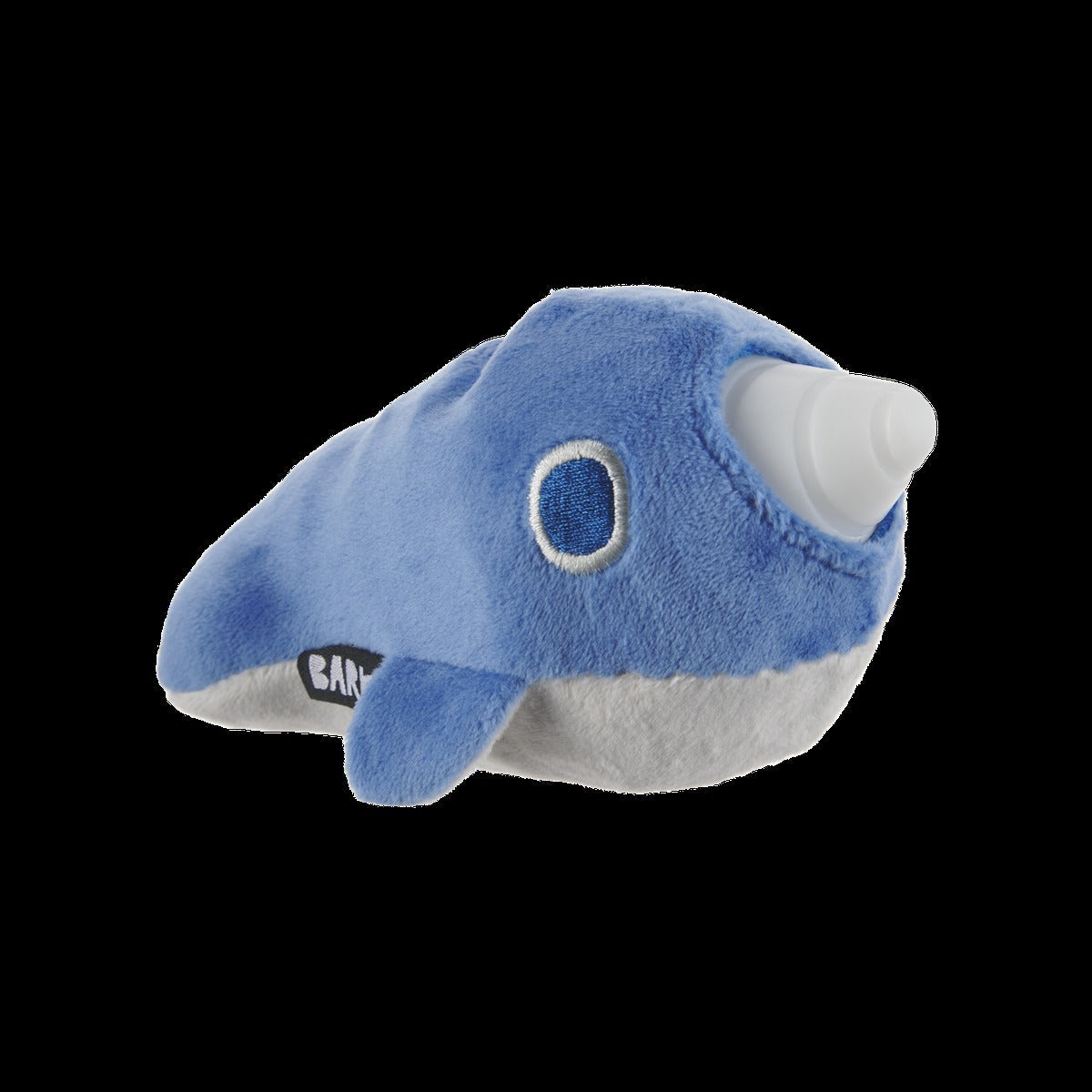 Gnaw Whal Durable Super Chewer 2-in-1 Rip and Reveal Dog Toy