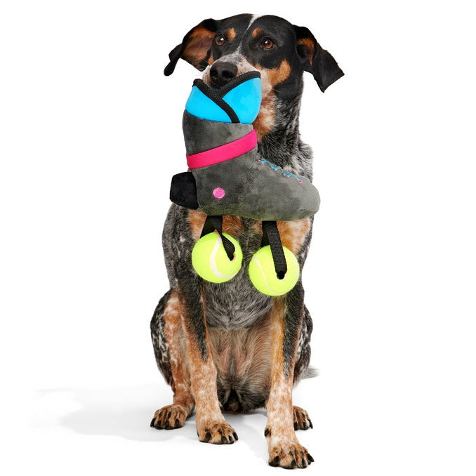 Way Rad Rollerblades Plush Tug Dog Toy