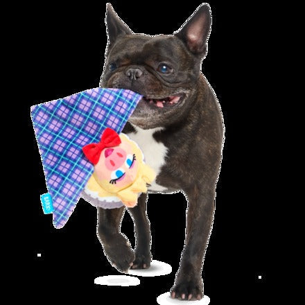 The Muppet Kermit & Miss Piggy Bundle Plush Multi-Part Dog Toy