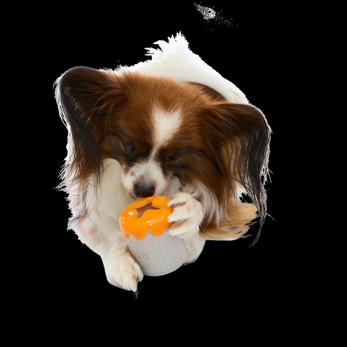 Ultimutt Trash Can Dogchos Super Chewer Durable Enrichment Dog Toy