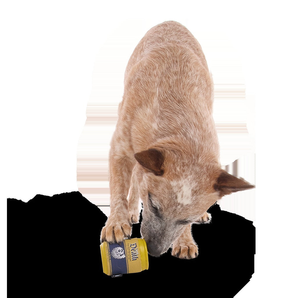 Cold Dead Can Super Chewer Durable Enrichment Dog Toy