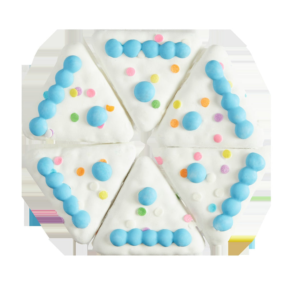 Barkday Cake Vegetarian Hard & Crunchy 6-Piece Dog Cookie