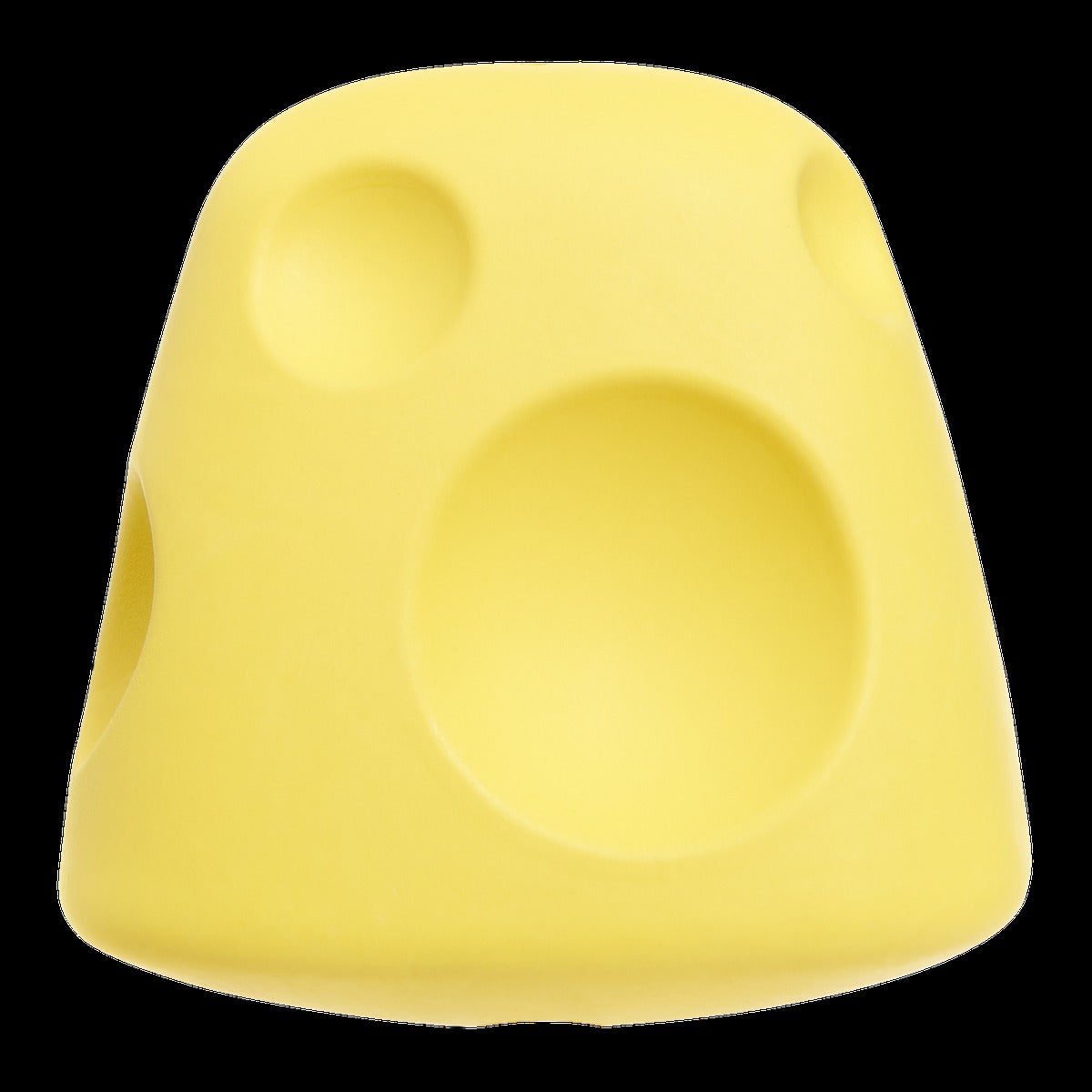 Cheese Super Chewer Durable Enrichment Dog Toy