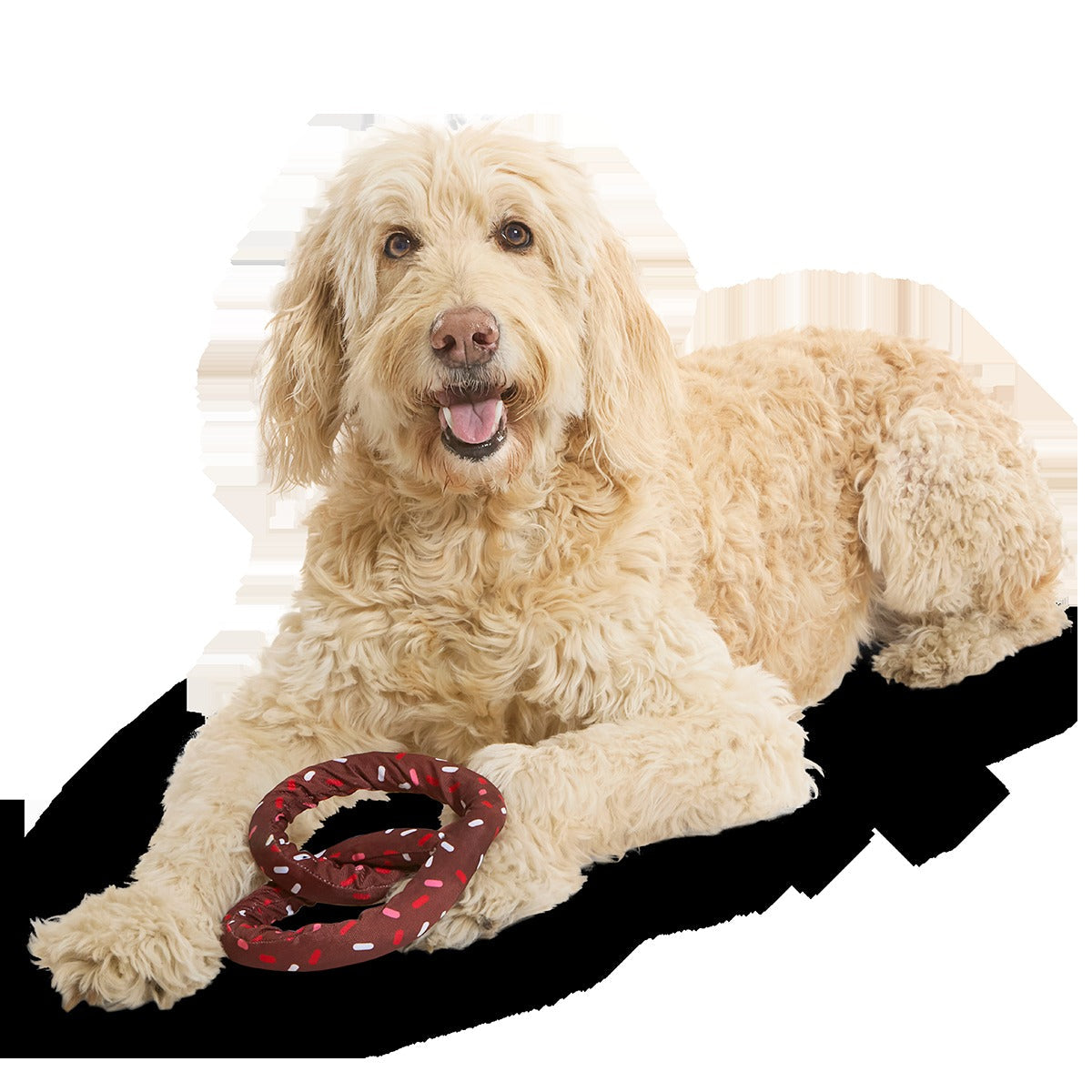 Chocolick Pretzel Plush Extra-Large + Tug Dog Toy