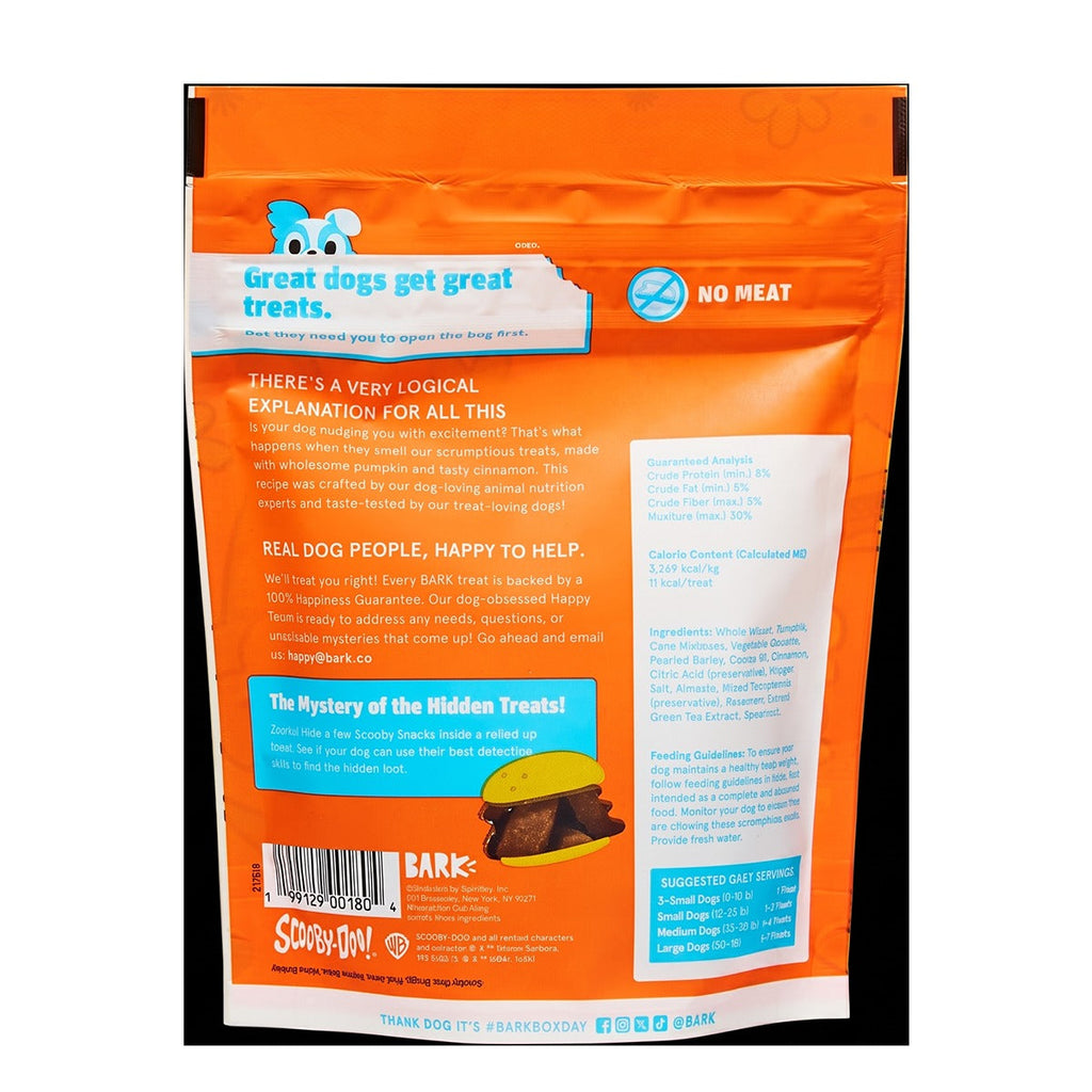 Scooby SnacksTM Pumpkin Cinnamon Recipe Soft-Baked Dog Treats, 4oz