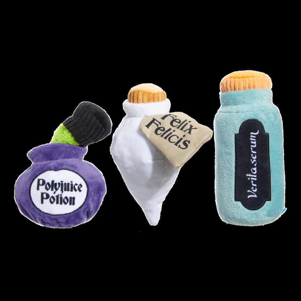Potions Class PackTM Plush Multi-Part Dog Toy