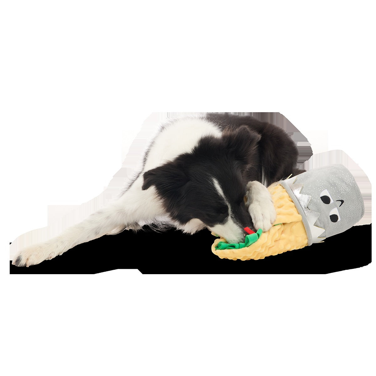 Extra-Snuffed Burrito Plush Extra-Large + Multi-Part + Enrichment Dog Toy