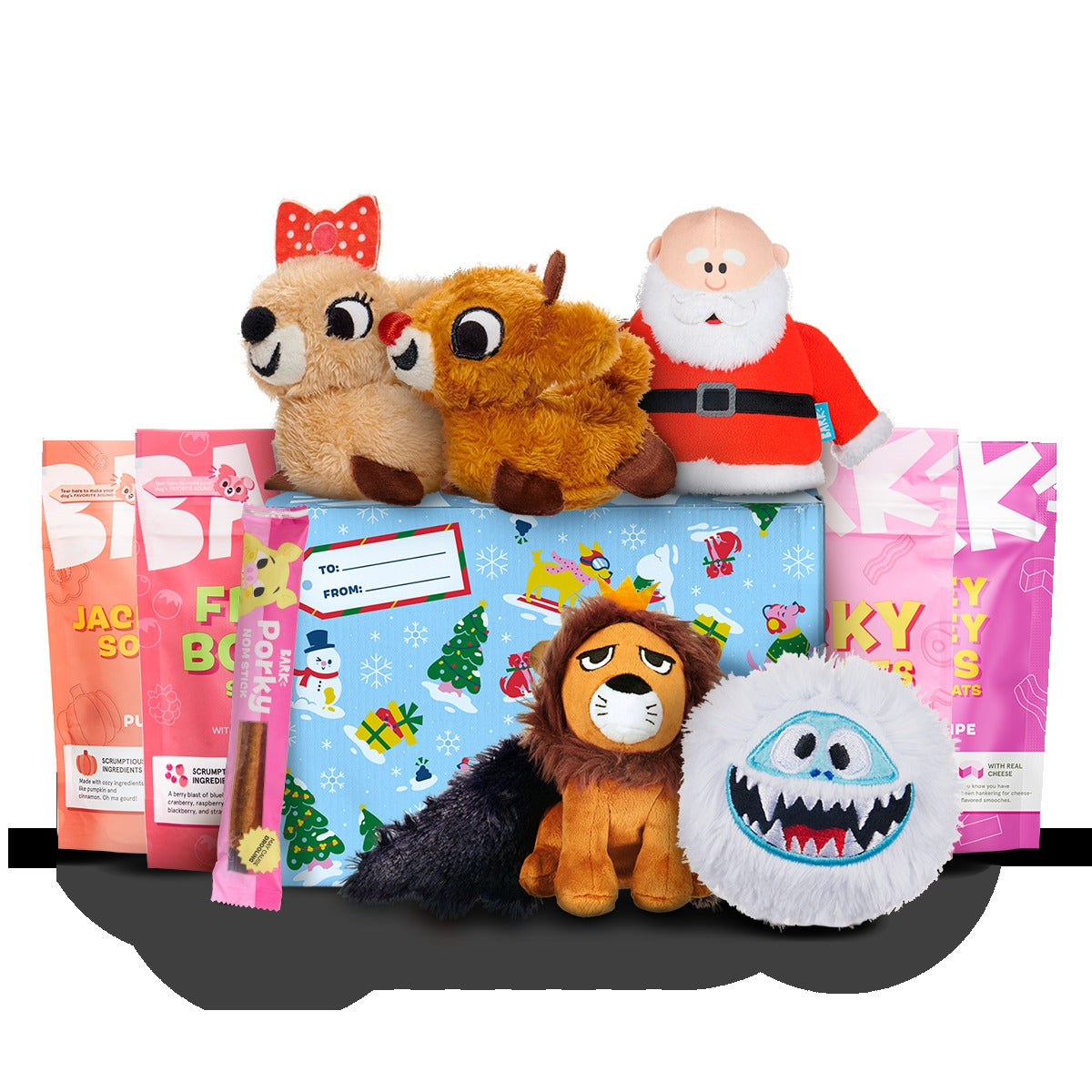 Rudolph® Holiday Gift BarkBox