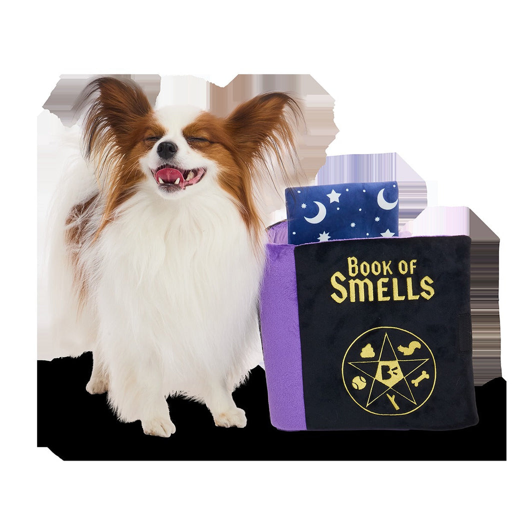 Book of Smells Plush Enrichment Dog Toy