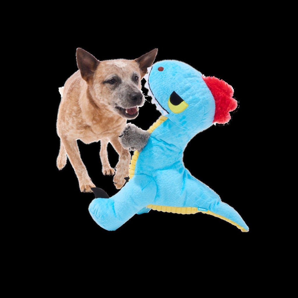 Uma Utahraptor Plush Extra-Large + Tug Dog Toy