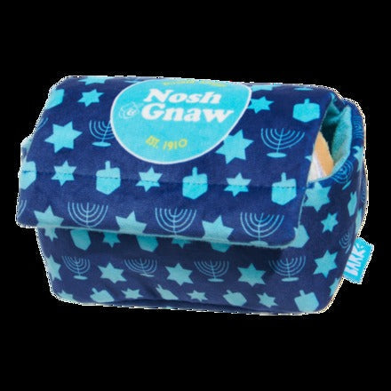 Woofganiyot Hanukkah Plush Multi-Part + Enrichment Dog Toy