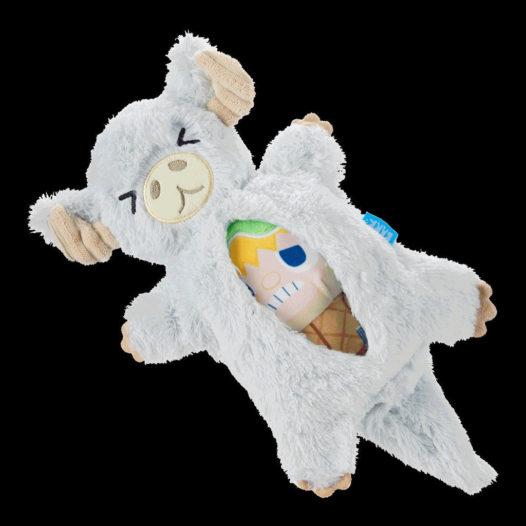 Lukewarm TauntaunTM Plush Multi-Part + Enrichment Dog Toy