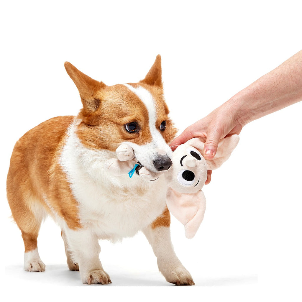 DobbyTM Plush 2-in-1 + Tug Dog Toy