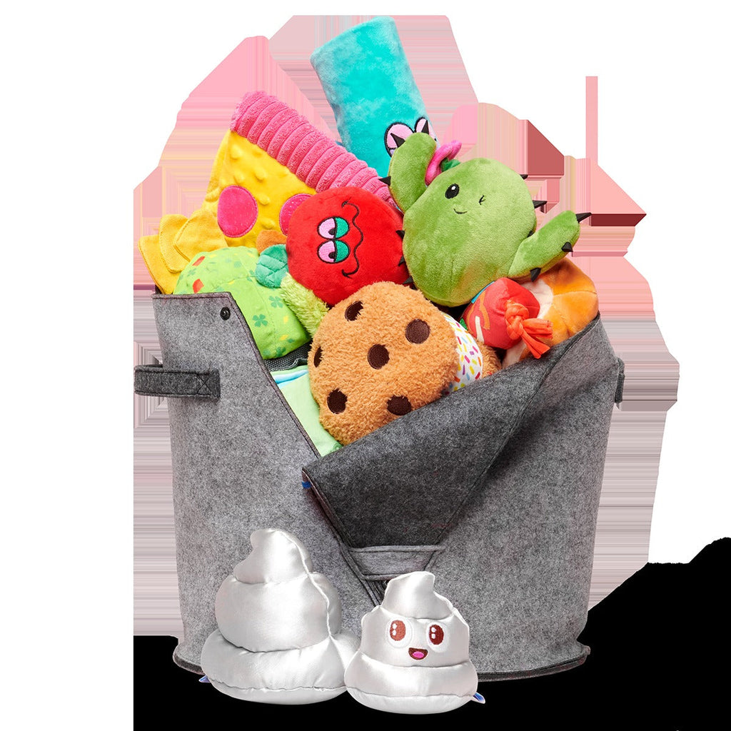 Felt Dog Toy Bin