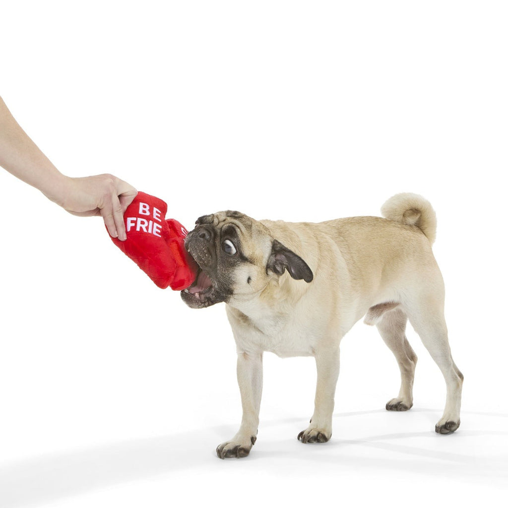 Friends Furever Plush Wearable Tug + Multi-Part Dog Toy