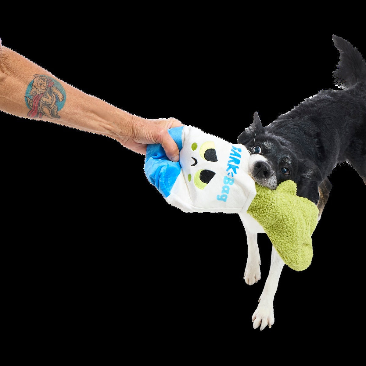 Arf Bag Plush Tug + Enrichment Dog Toy