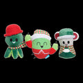 Sing Song Ding Dongs Multipart Plush Multi-Part Dog Toy