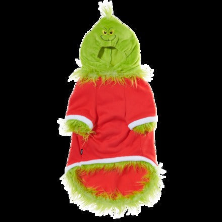 Grouchy Slouchy Grinch Costume & Toy Bundle