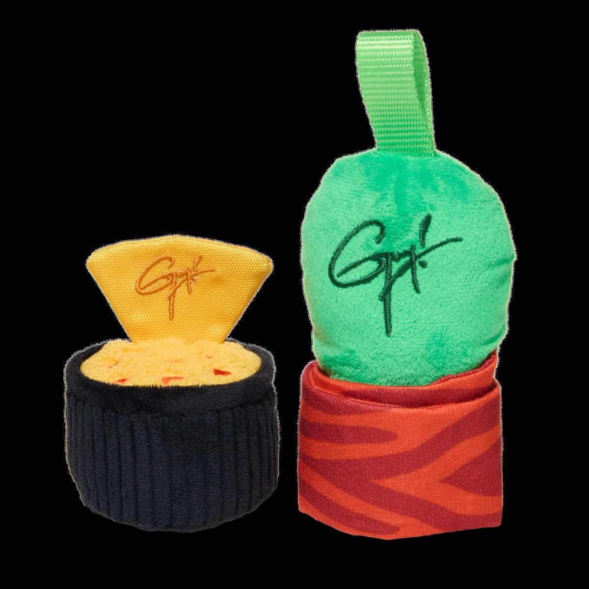 Guy's Yappetizers Plush Multi-Part Dog Toy