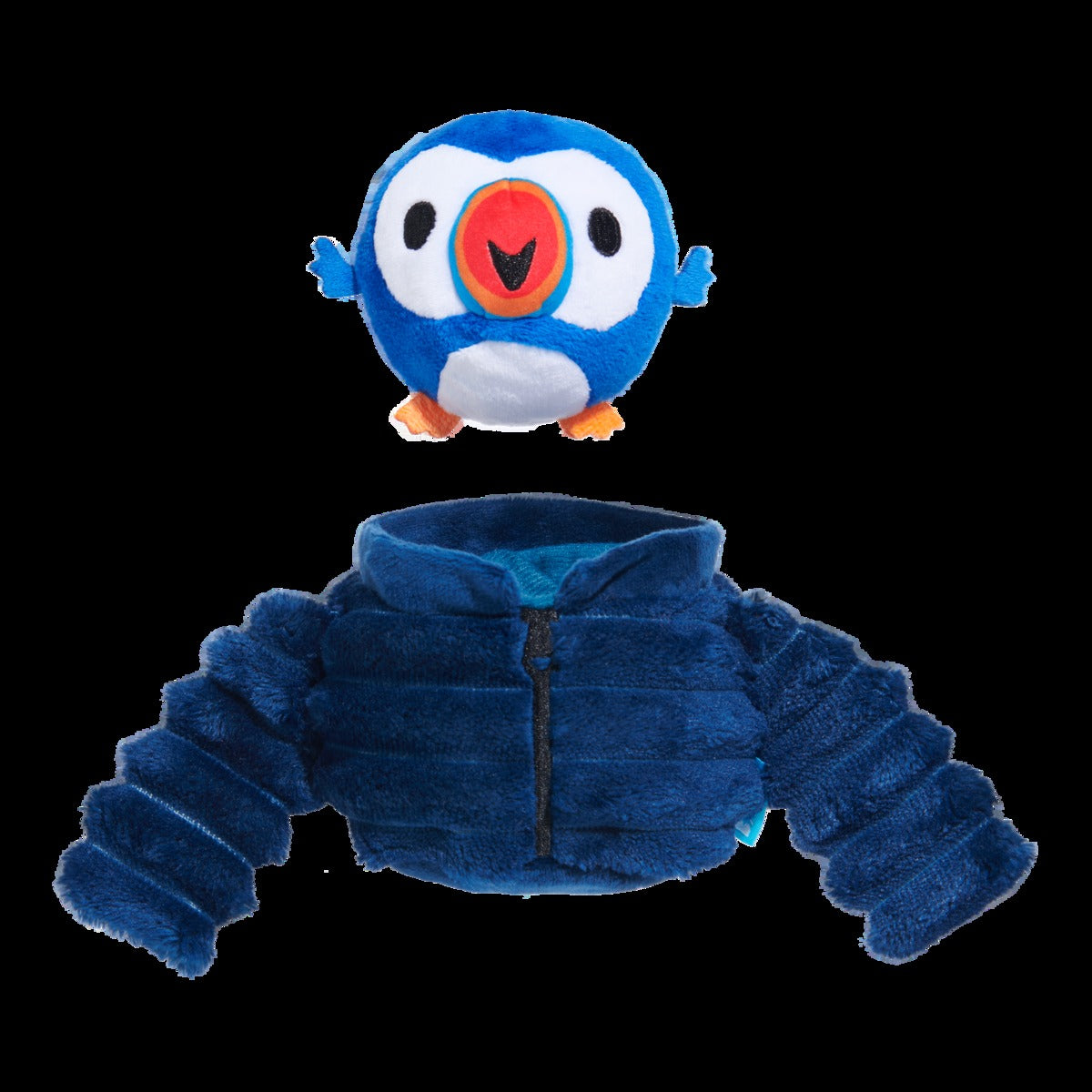 Puffer Puffin Plush Multi-Part + Enrichment Dog Toy