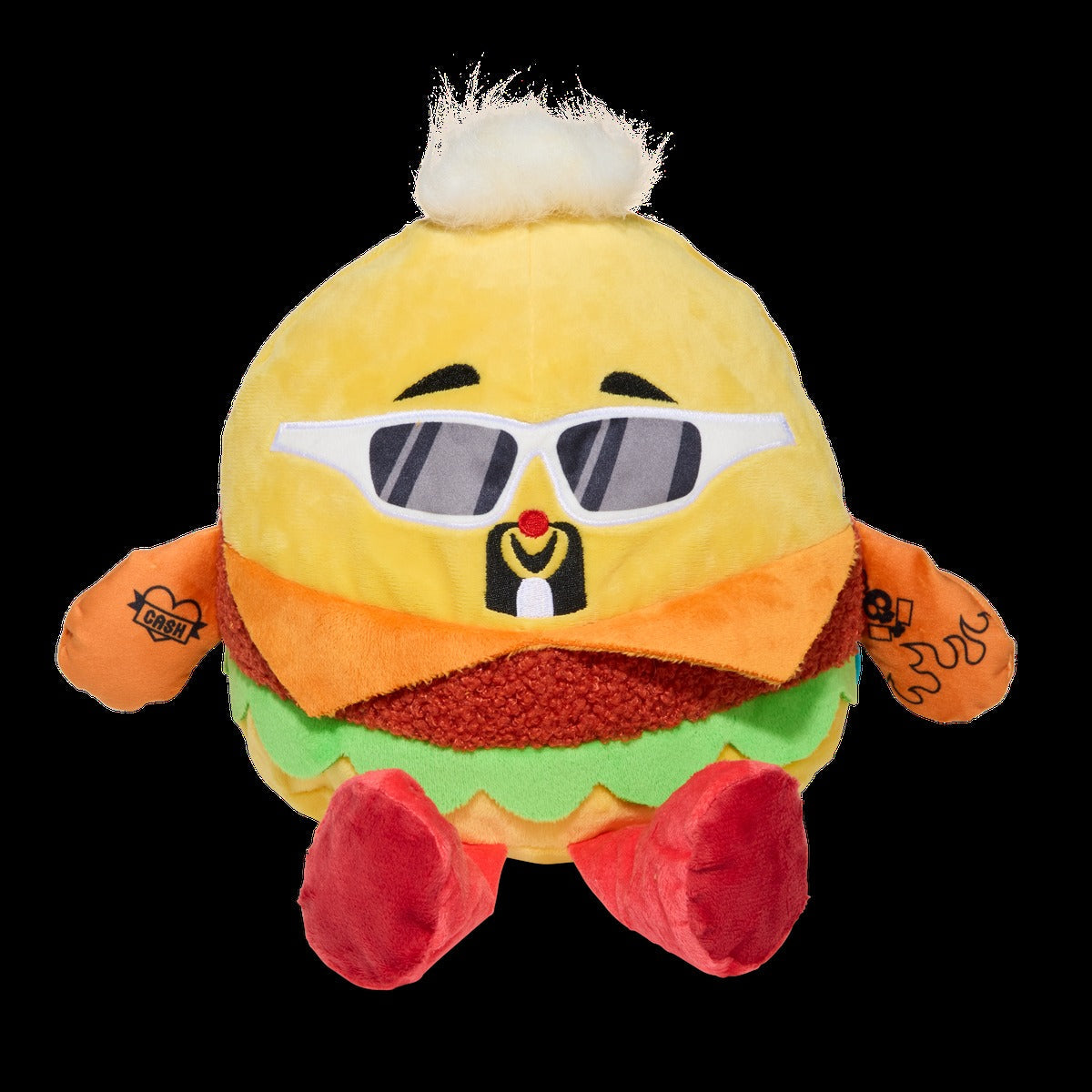 Flame-Grilled Fieri Plush Extra-Large + Tug Dog Toy