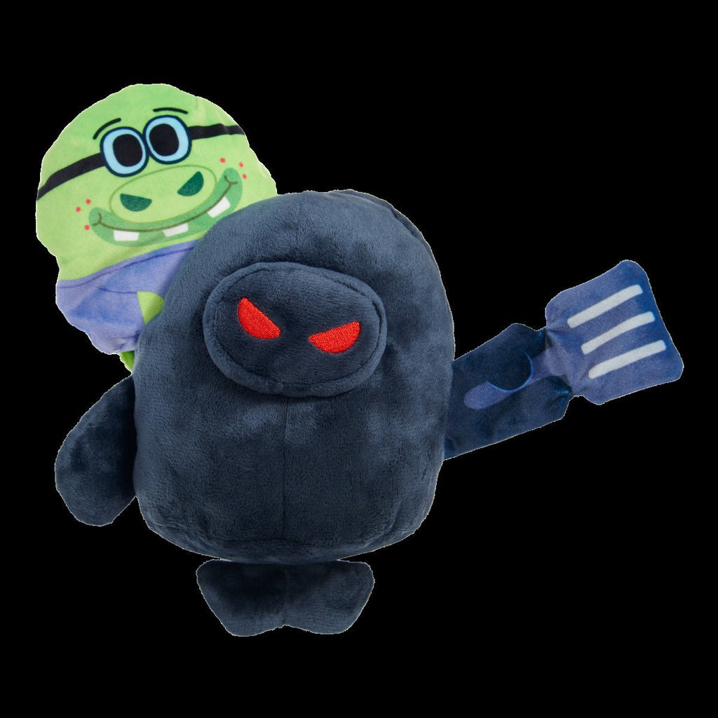 Hash-Slinging Slasher Plush 2-in-1 Dog Toy