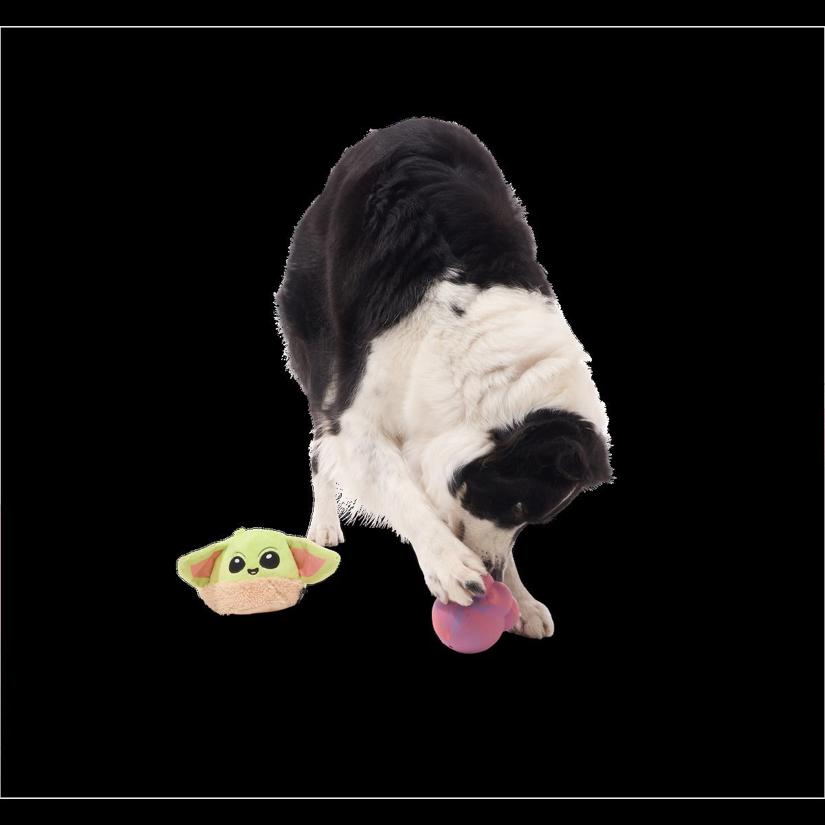 Grogu'sTM Galactic Snack Super Chewer Durable 2-in-1 + Fetch Dog Toy