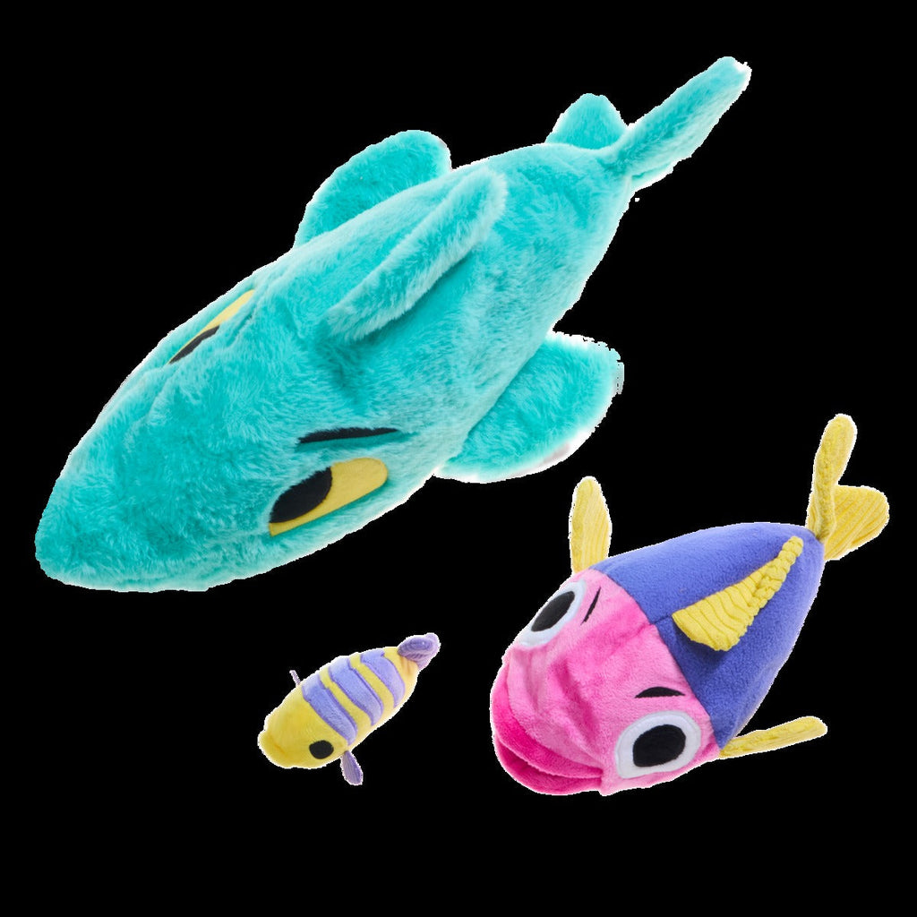 Feeding Frenzy Plush Extra-Large + Multi-Part + Enrichment Dog Toy