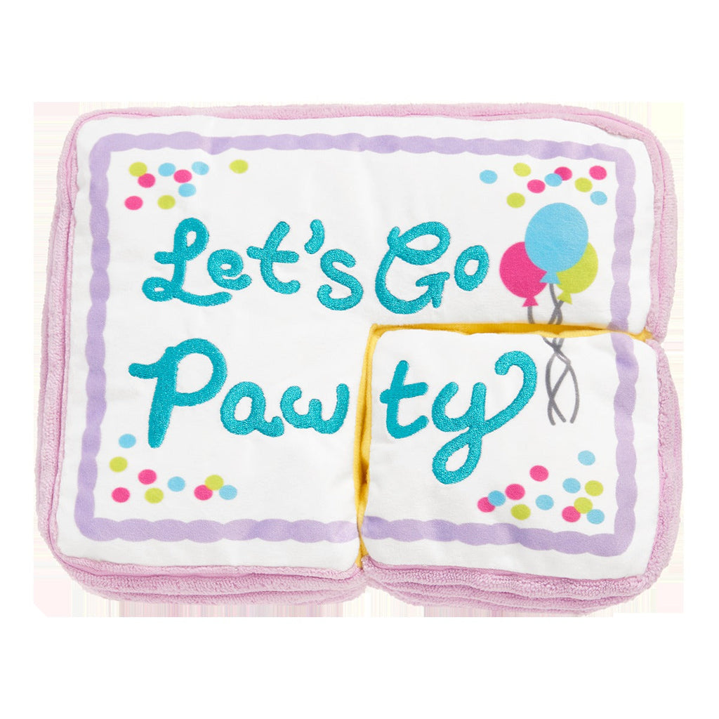 Piece Of Sheet Cake Plush Multi-Part Dog Toy
