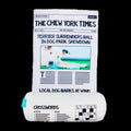 The Chew York Times Plush Tug + Enrichment Dog Toy