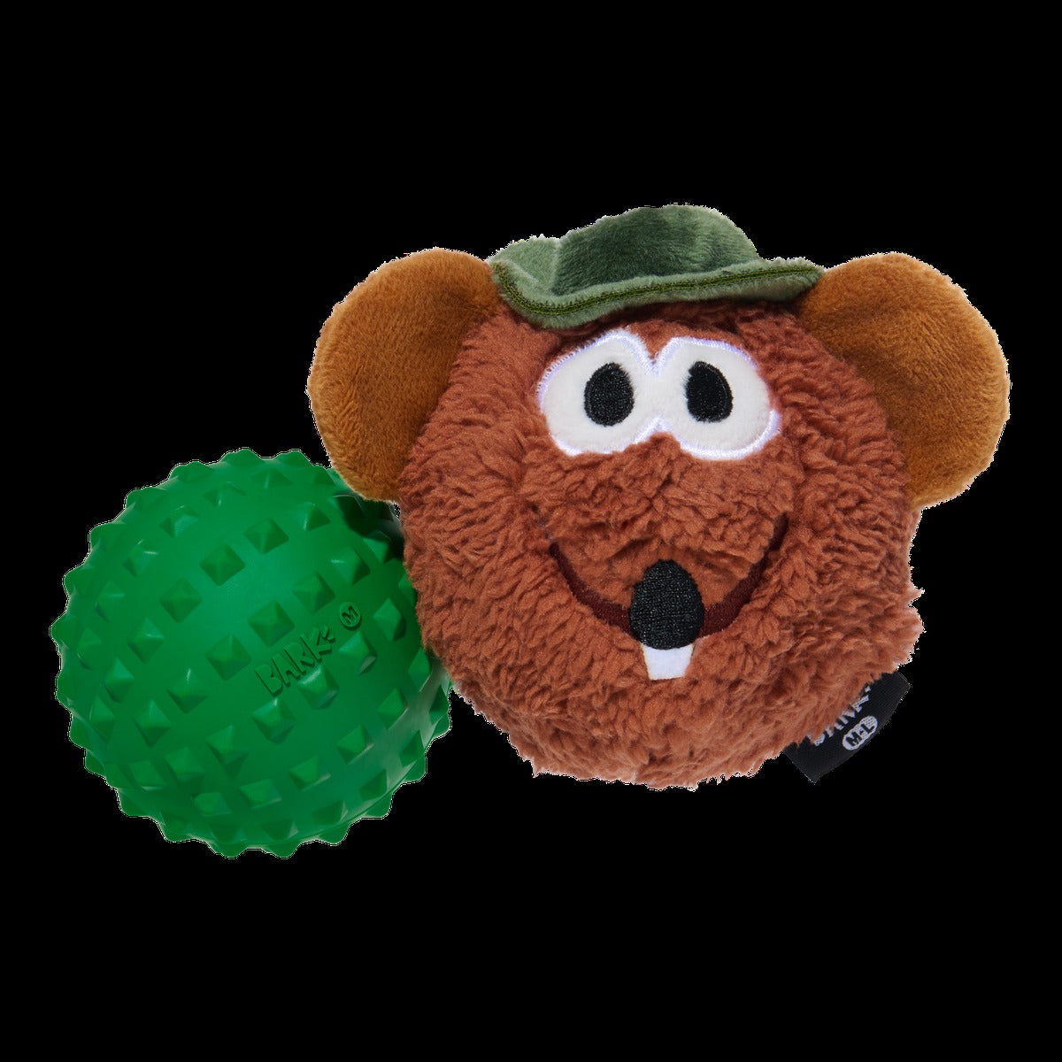 Rat N' Roll Rizzo Durable Super Chewer Multi-Part Dog Toy