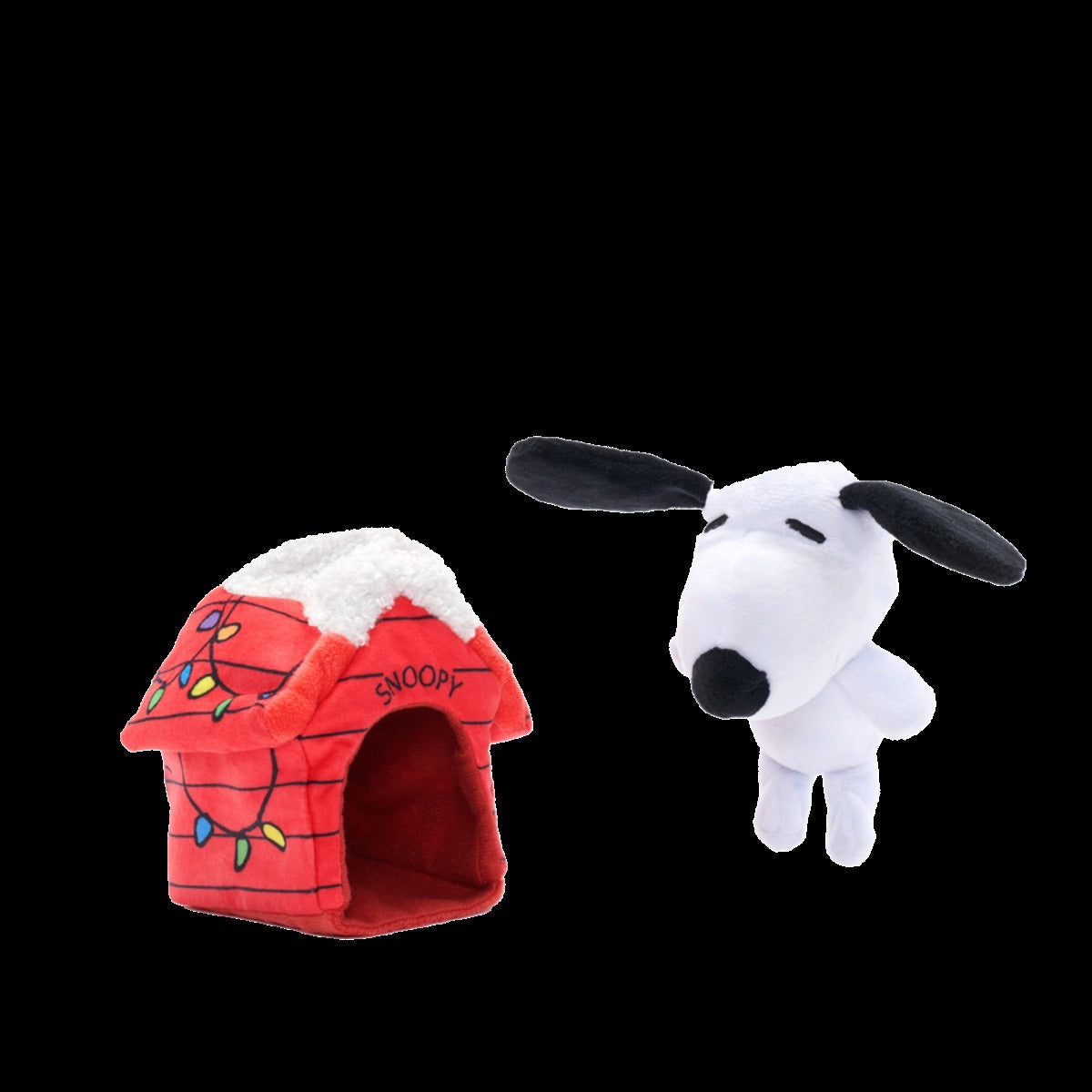 Doghouse Snoopy Plush Multi-Part Dog Toy
