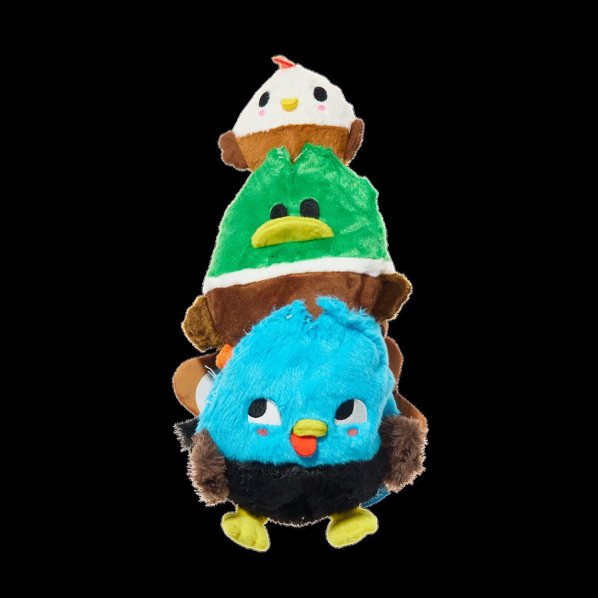 The Pecking Order Plush Multi-Part Dog Toy