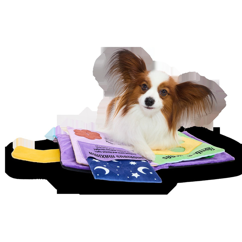 Book of Smells Plush Enrichment Dog Toy
