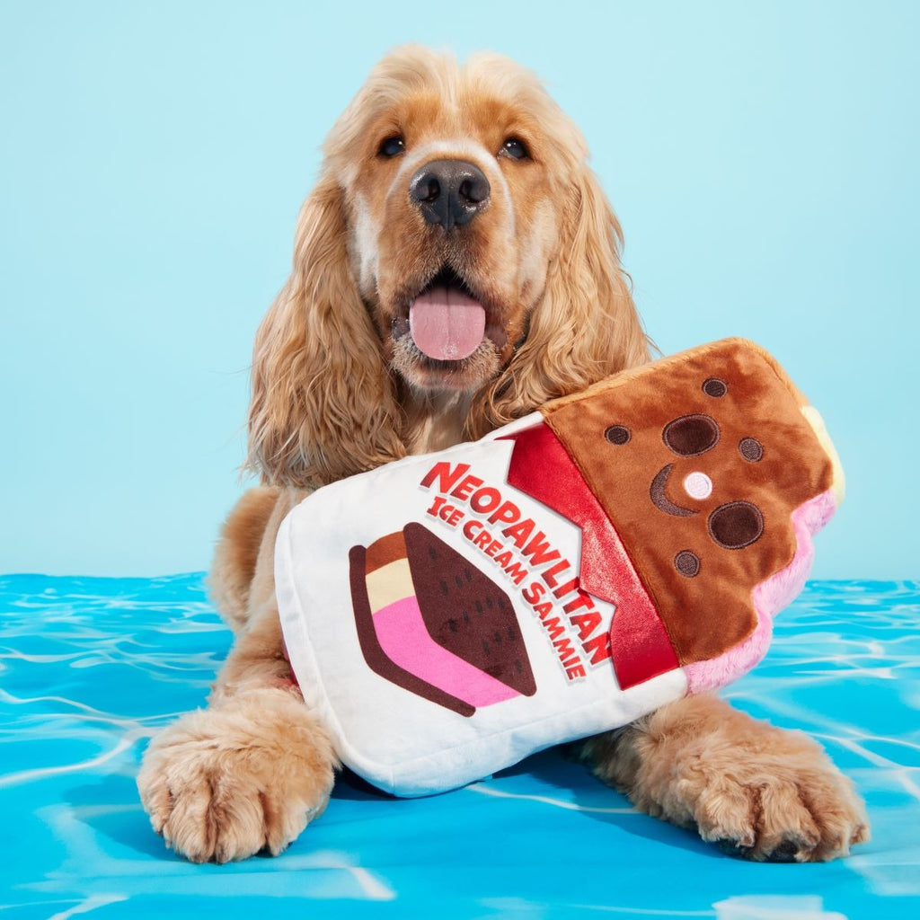 Grand Slam Ice Cream Sam Plush Extra-Large Dog Toy