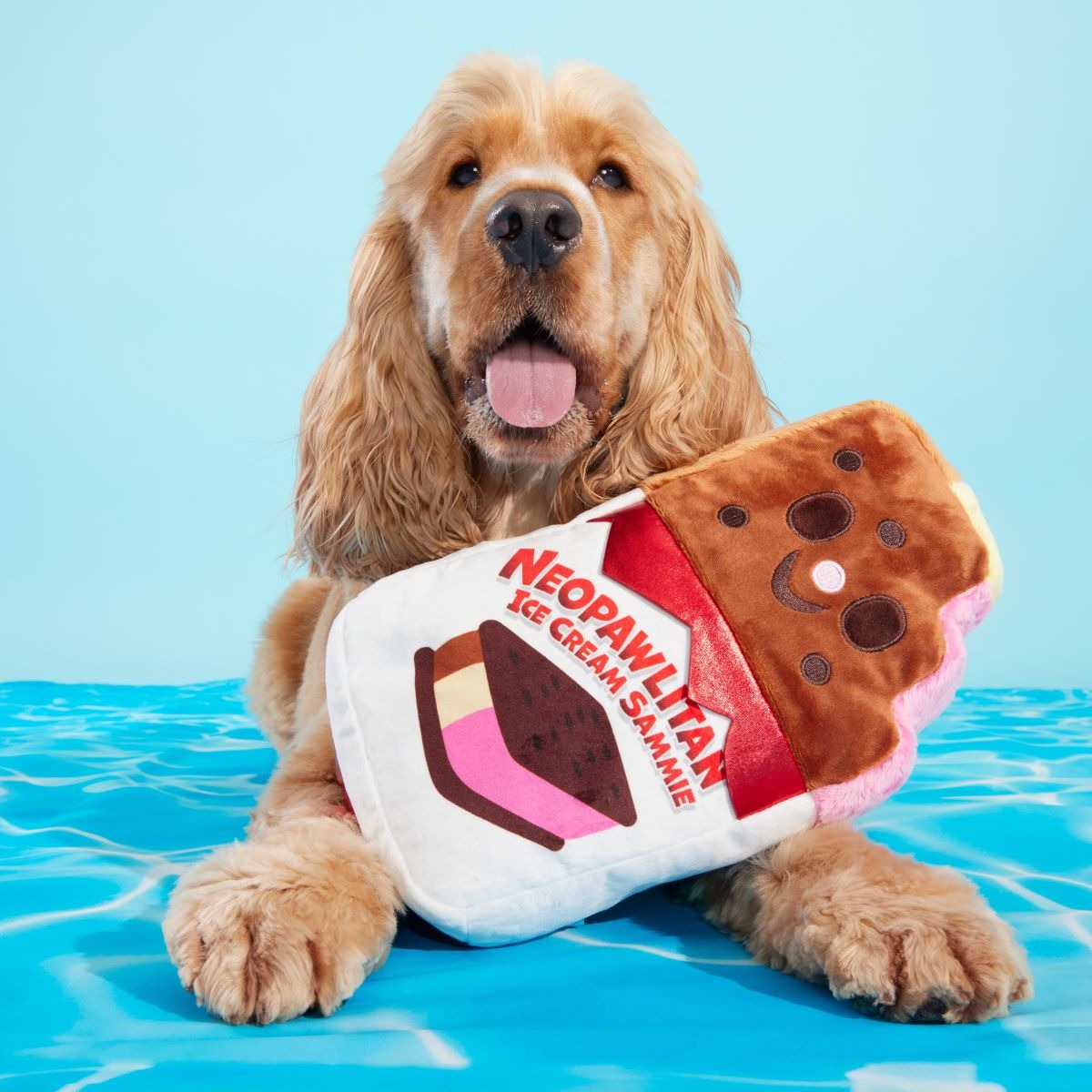 Grand Slam Ice Cream Sam Plush Extra-Large Dog Toy