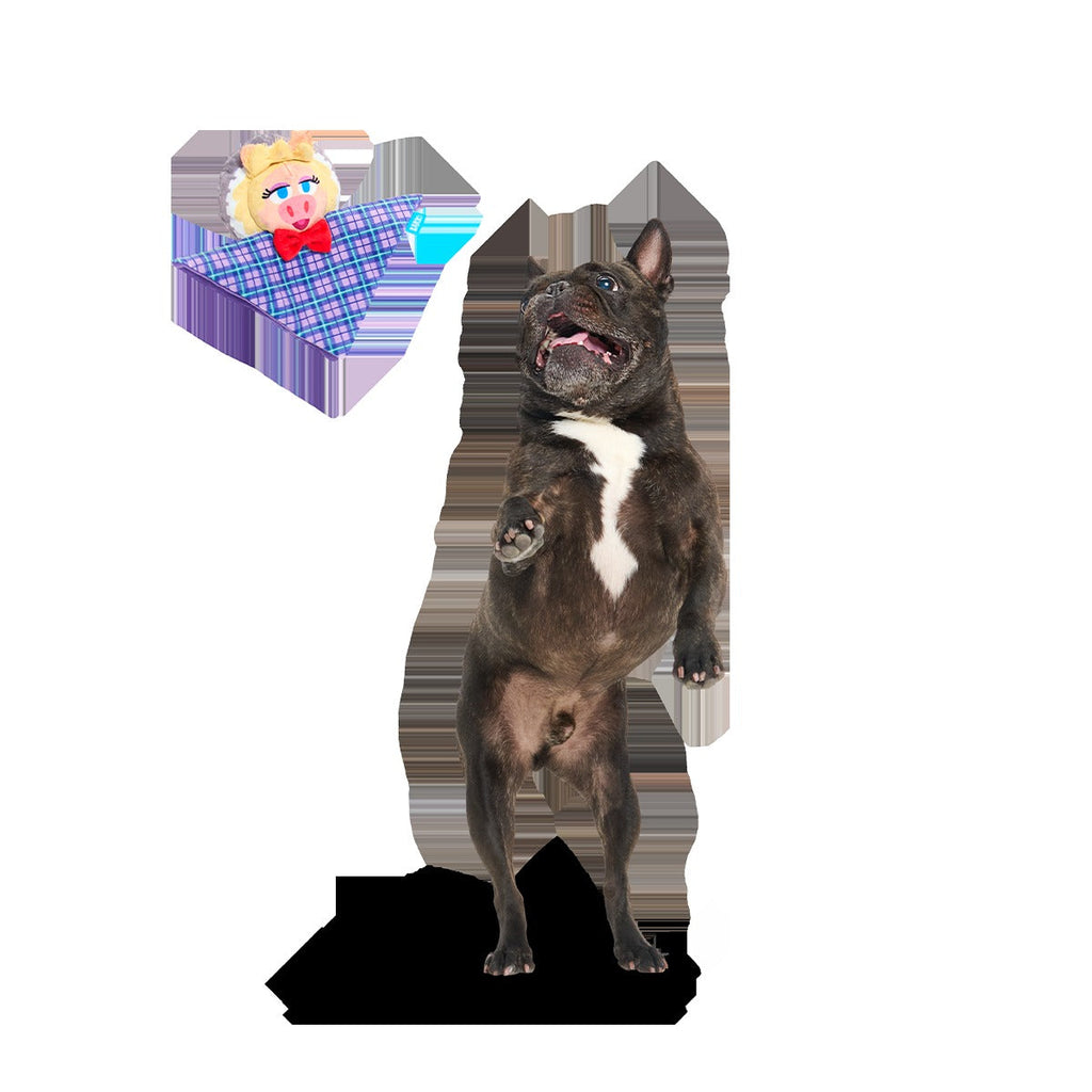 Miss Piggy as “Emily Catch-it” Plush Tug Dog Toy