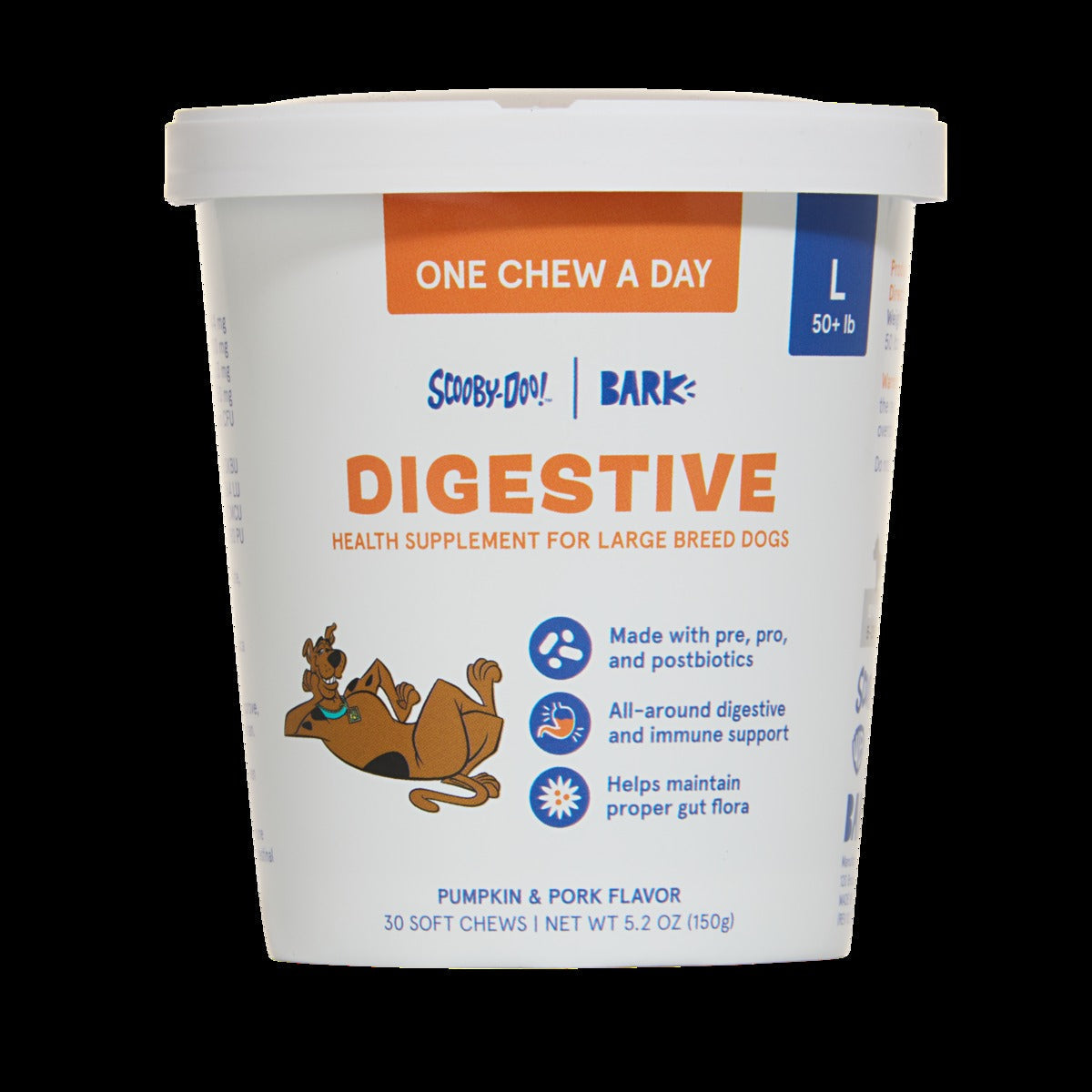 Scooby-DooTM Digestive Dog Treat Supplements, 30 Ct