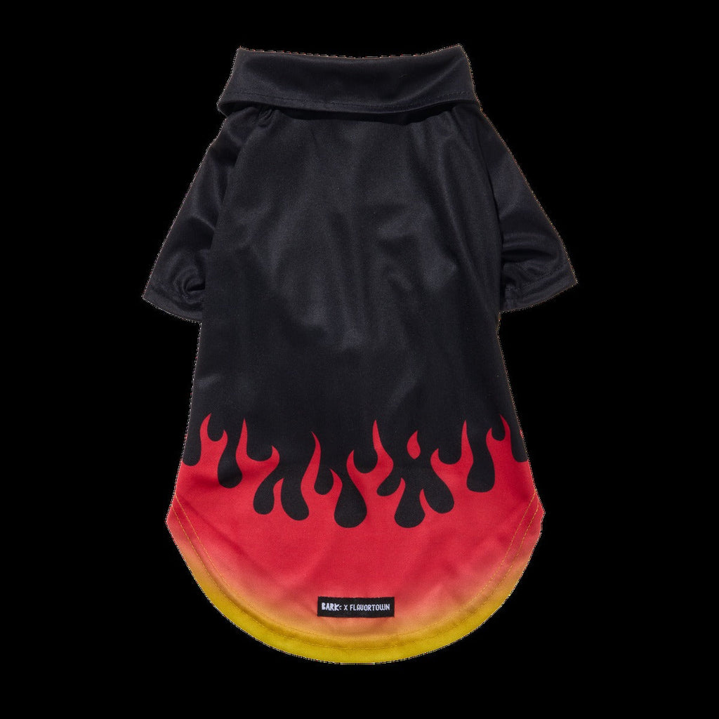 Flame Broiled Button-Down Dog Shirt