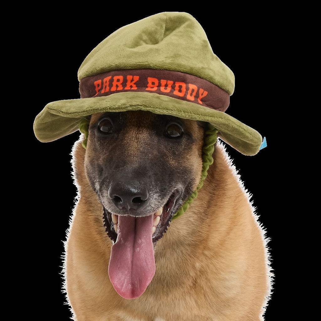 Park Buddy Hat Plush Wearable Dog Toy