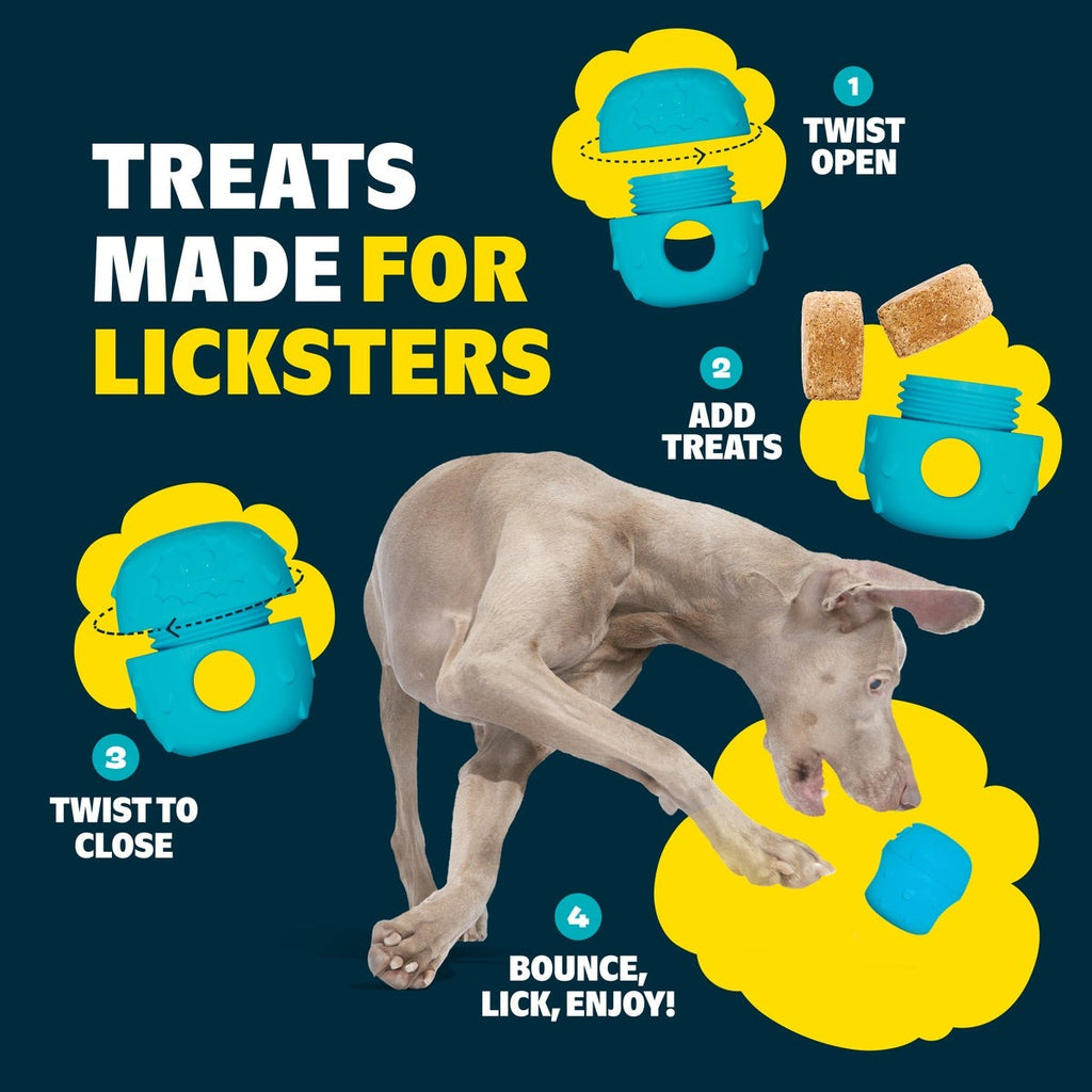 Licksters Treat Peanut Butter + Beef Treats 7 oz Refill