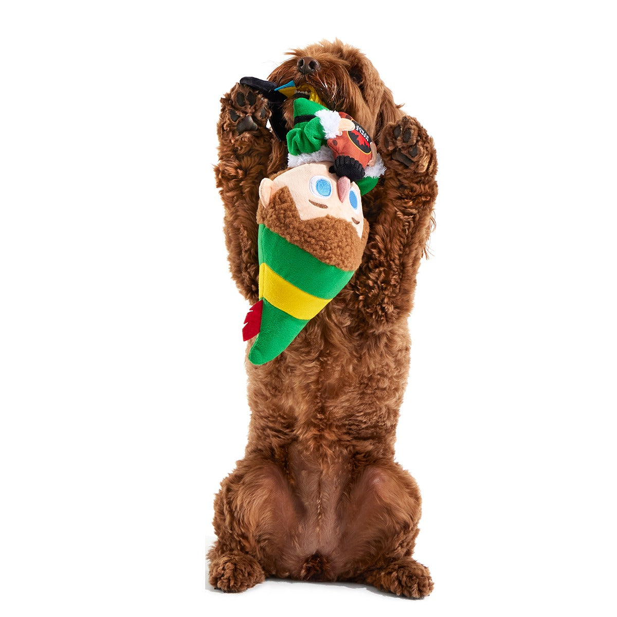 Ginormous Buddy The ElfTM Plush Extra-Large + Tug Dog Toy