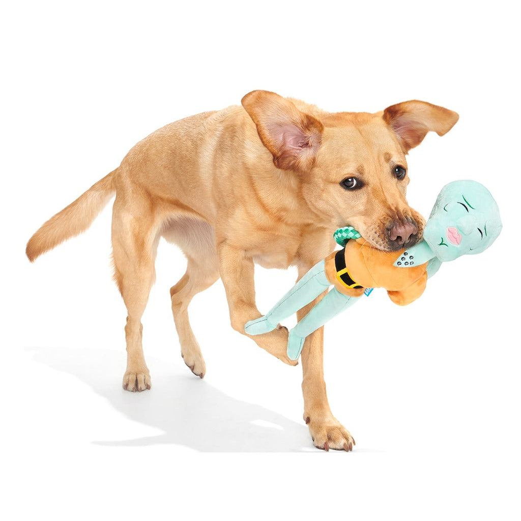 Handsome Squidward Plush Extra-Large + Tug Dog Toy