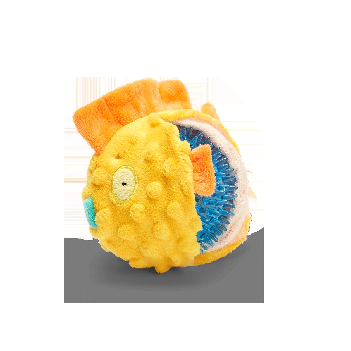 Bloated Barry the Blowfish Plush Fetch Dog Toy