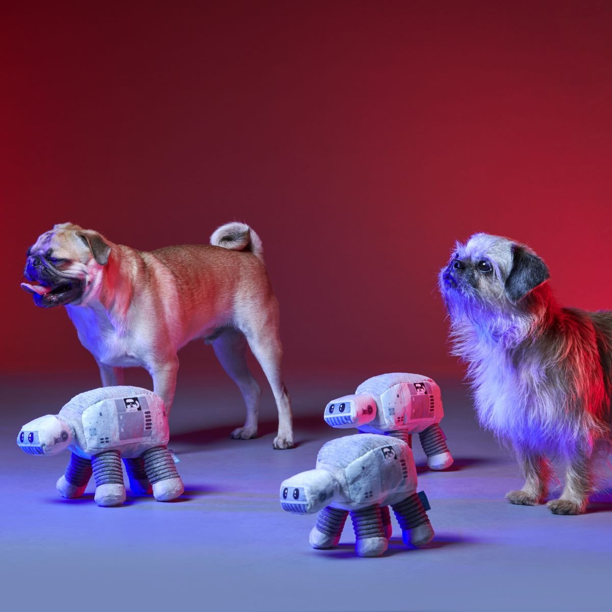 AT-ATTM Imperial Dog Walker Plush Tug Dog Toy