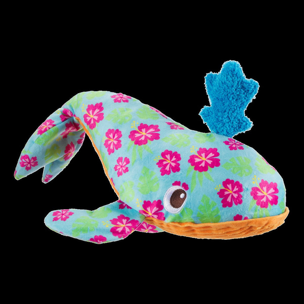 Hawaiian Humpbark Whale Plush Tug + Extra-Large Dog Toy