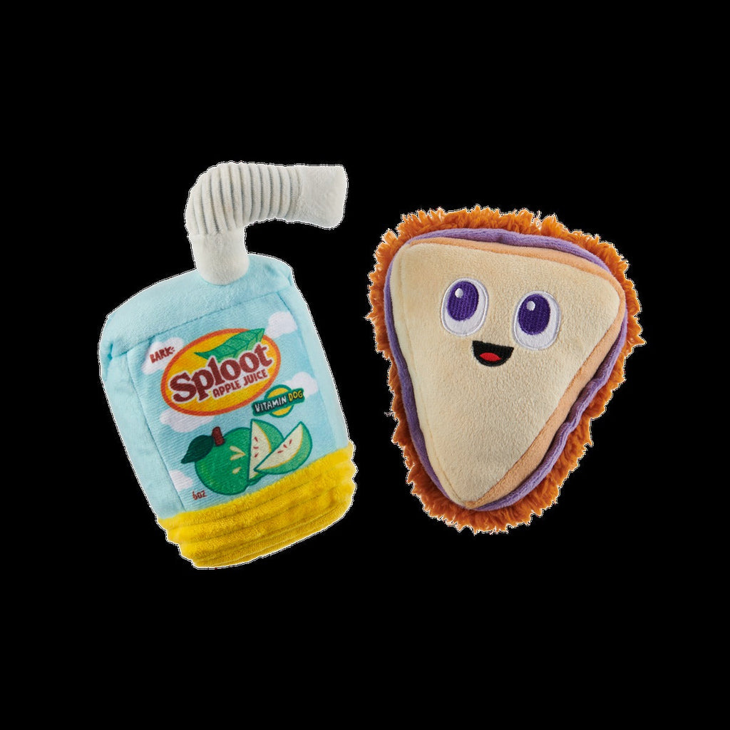 Sammy & The Juice Plush Multi-Part Dog Toy