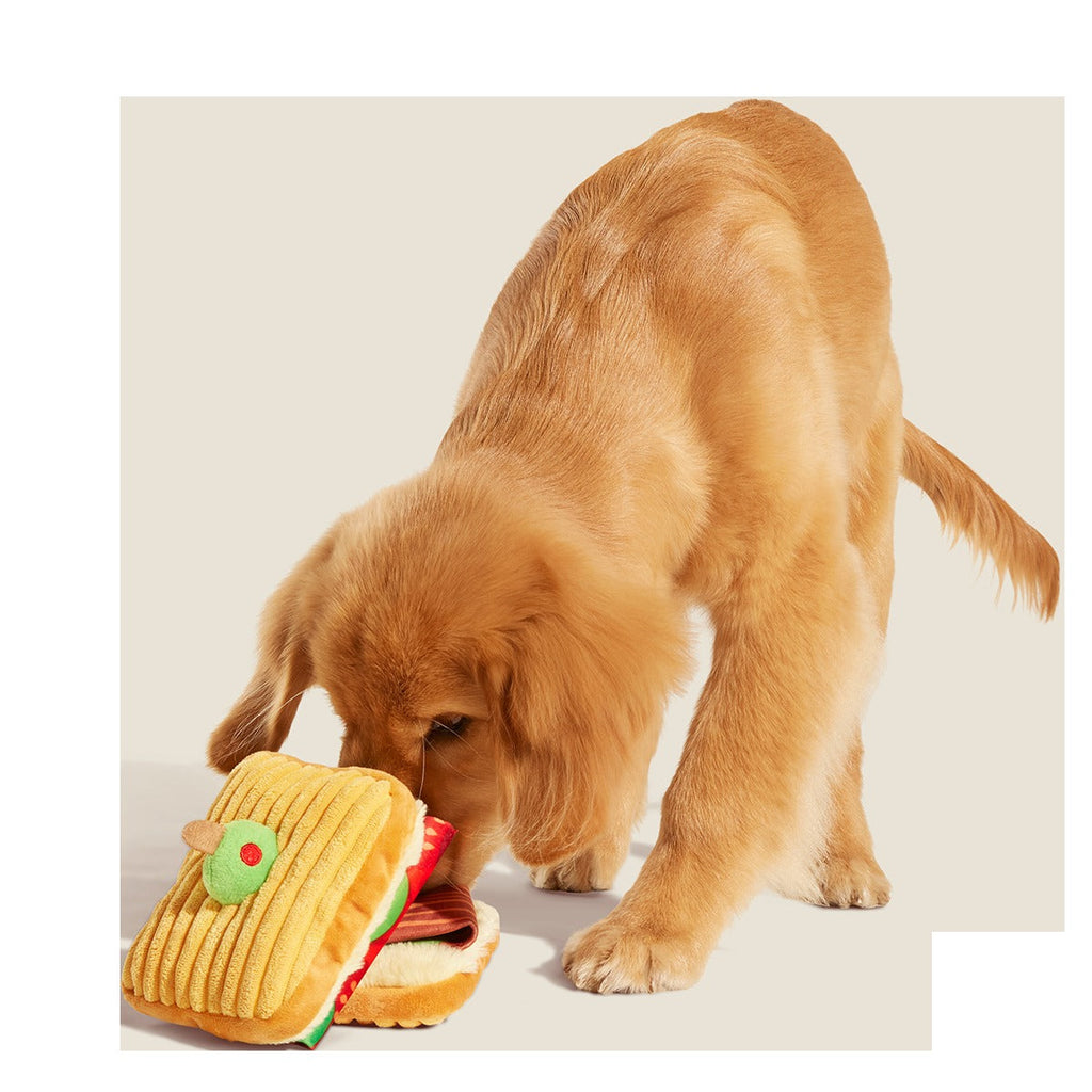 Barkin, Lettuce & Tomutto Plush Tug Dog Toy