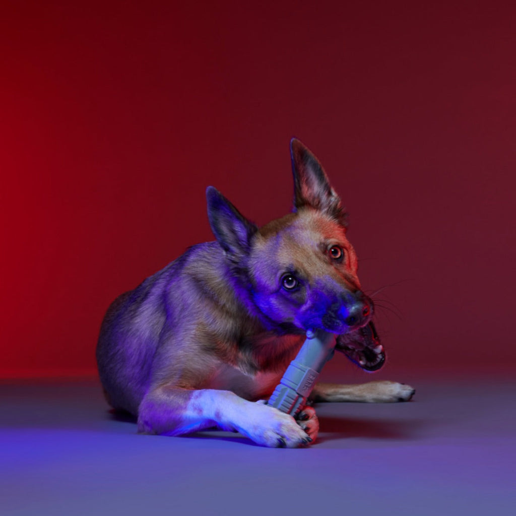Ultimutt Bark Side LightsaberTM Super Chewer Durable Gnaw Dog Toy